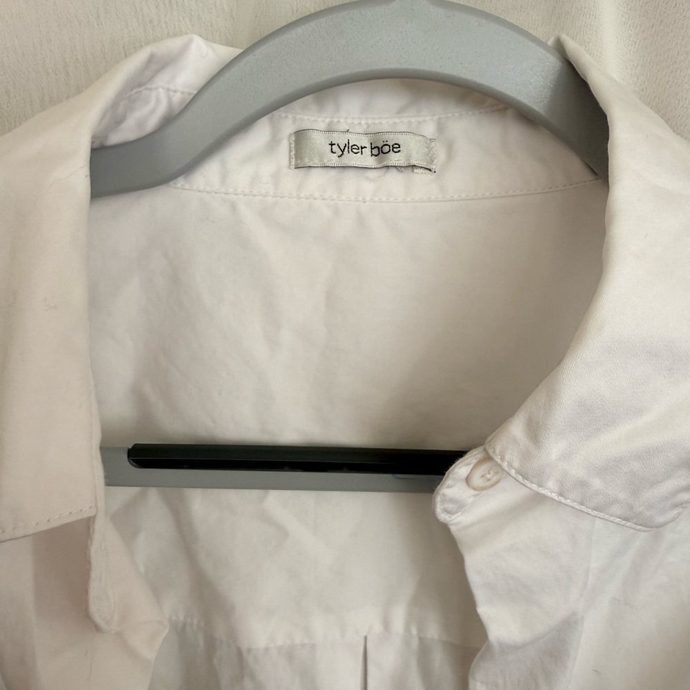 Bundle of 4 great button up collared tops Size Small - Picture 11 of 12